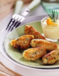 CROCCHETTE DI PATATE E CAVOLFIORE ALLE ERBE