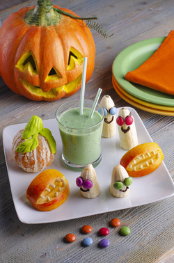 FRUTTI TERRIFICANTI FRUTTA IN STILE HALLOWEEN