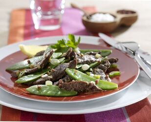 BOCCONCINI DI MANZO E TACCOLE AL PEPE DI SICHUAN BOCCONCINI DI MANZO E TACCOLE AL PEPE DI SICHUAN