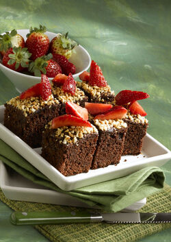 TORTA AL CIOCCOLATO ALLO ZENZERO CON MANDORLE