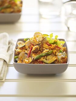 RISOTTO ALLE PRIMIZIE CON TARTUFI DI MARE