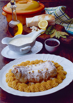 LOMBO DI LEPRE ALLA CREMA