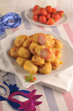 FRITTELLE CON LE FRAGOLE