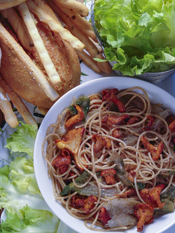 SPAGHETTI AUTUNNALI DI FARRO