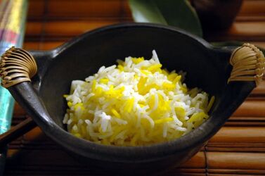 RISO BIANCO E GIALLO