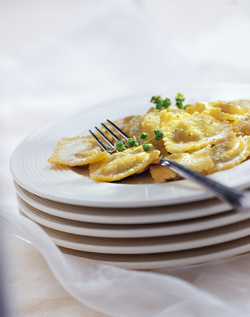 RAVIOLI DI MAGRO BURRO E CACIO