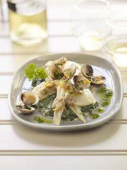 BIETOLE ALLA CREMA CON TARTUFI DI MARE