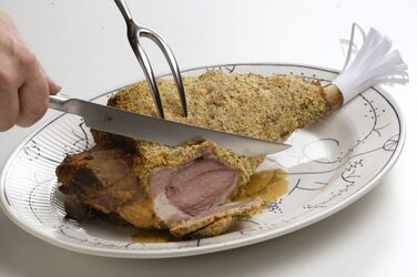 COSCIOTTO D AGNELLO IN CROSTA DI ERBE AROMATICHE