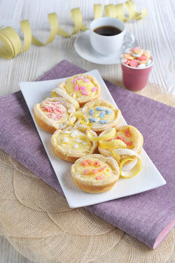 TARTELLETTE A CARNEVALE