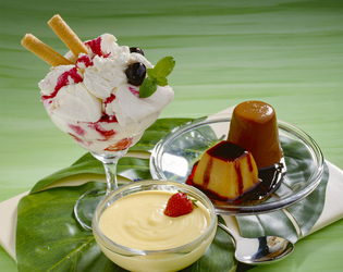 SERVIZIO DOLCI AL CUCCHIAIO A BASE DI SOIA