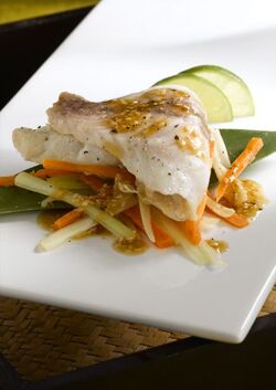 FILETTI DI DENTICE CON ZENZERO E SESAMO