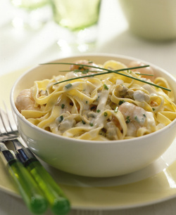 TAGLIATELLE AGLI SCAMPI TAGLIATELLE AGLI SCAMPI