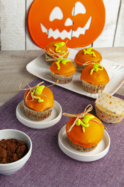 CUPCAKES SEMPLICI DI HALLOWEEN