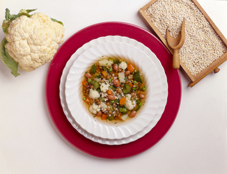 MINESTRONE CON FARRO