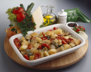 GIARDINIERA DI VERDURE AL FORNO