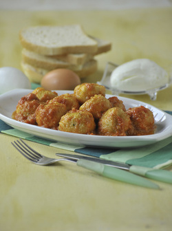 POLPETTE DI MOZZARELLA AL POMODORO