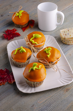 CUPCAKES SEMPLICI DI HALLOWEEN