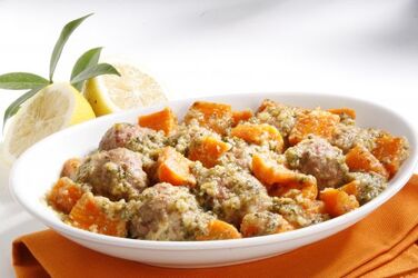 POLPETTE E CAROTE ALL AGRO