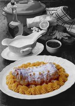 LOMBO DI LEPRE ALLA CREMA