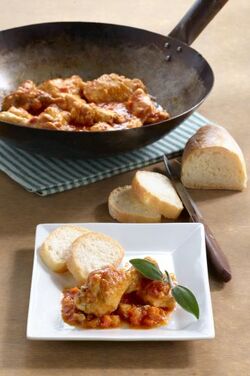 POLLO ALLA CACCIATORA