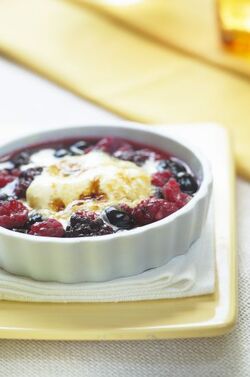 GRATIN DI FRUTTI ROSSI AL MASCARPONE