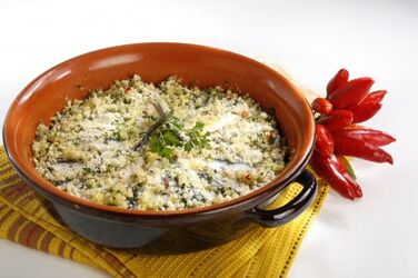 TORTIERA DI ACCIUGHE GRATINATE