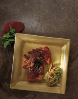 AGNELLO IN SALSA DI BARBABIETOLE