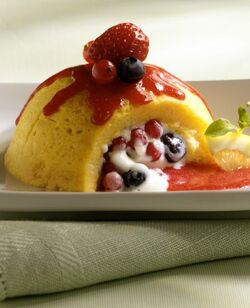 TIMBALLINI CON FRUTTI DI BOSCO