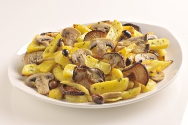 CONTORNO PATATE E FUNGHI