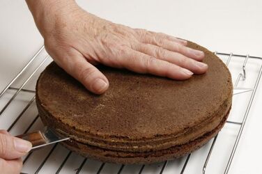 TORTA AL CACAO CILIEGIE SCIROPPATE E PANNA MONTATA TORTA AL CACAO CILIEGIE SCIROPPATE E PANNA MONTATA