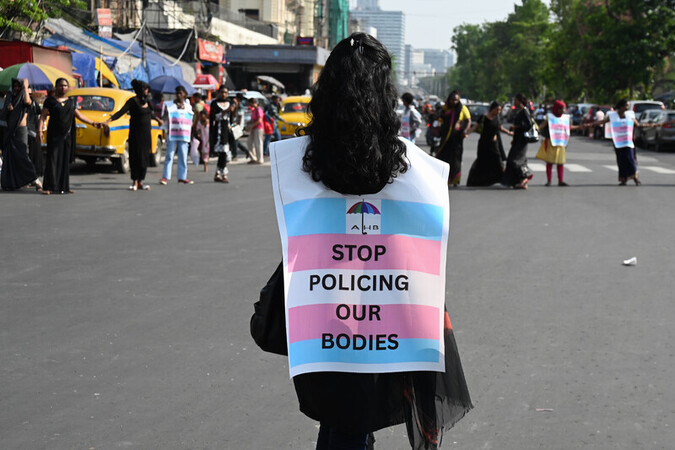 India LGBTQ And Transgender Community Protest In Kolkata Against Transgender Persons Protection of Rights Amendment Act 2026 India LGBTQ And Transgender Community Protest In Kolkata Against Transgender Persons Protection of Rights Amendment Act 2026