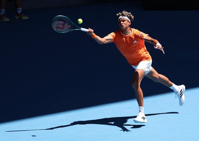 Tennis Australian Open 2026 Gabriel Diallo 7 6 7 1 1 6 4 6 2 6 Alexander Zverev Melbourne Victoria Australia 18 Jan 2026
