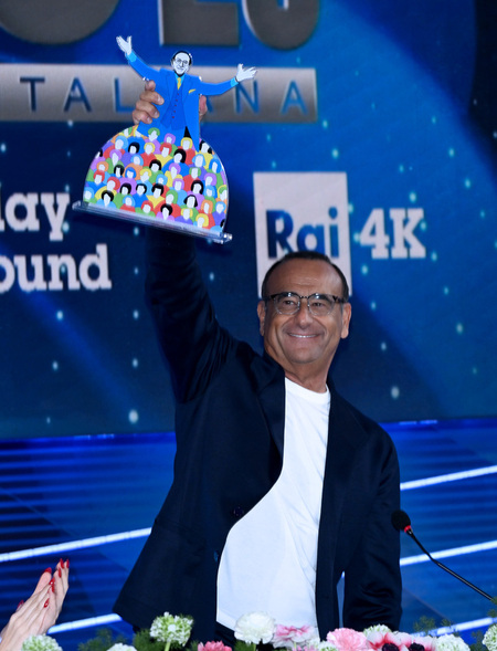 Sanremo 76&deg; Festival della Canzone Italiana. Conferenza stampa Vincitori 2026 e addio di Carlo Conti