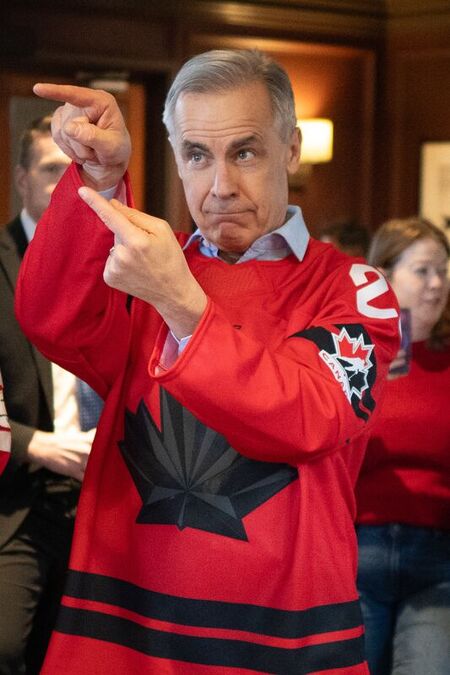 Carney Bc Burnaby Canada 19 Feb 2026