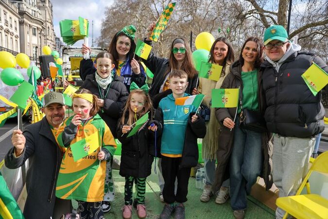 St Patrick s Day Parade in London UK 15 Mar 2025