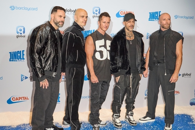 Five reunite on the blue carpet at Capital s Jingle Bell Ball 2025 at The O2 Arena Five reunite on the blue carpet at Capital s Jingle Bell Ball 2025 at The O2 Arena