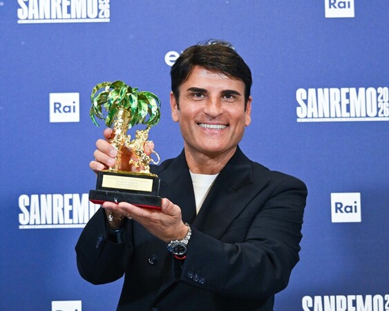 Sanremo 76&deg; Festival della Canzone Italiana. Photocall vincitori 2026