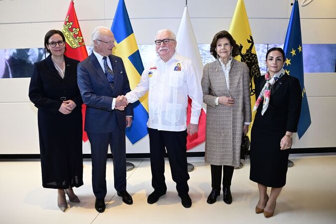 Danzica visita di stato di re Carl Gustaf e della regina Silvia in Polonia giorno 2