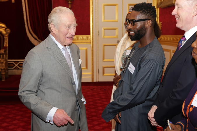 Londra re Carlo tiene ricevimento per la diaspora nigeriana nel Regno Unito a St James s Palace