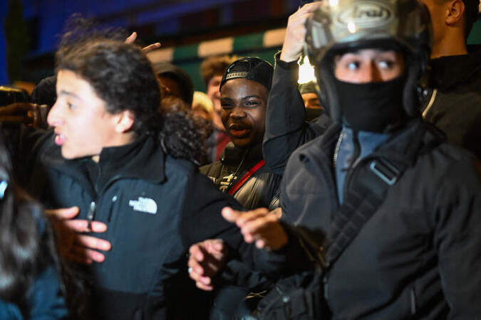 FOOTBALL F&ecirc;te apr&egrave;s la victoire du PSG contre le Bayern de Munich Paris 06 05 2026