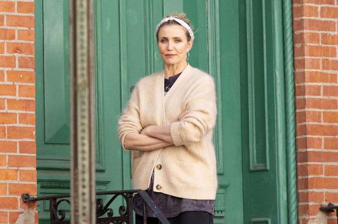 New York Cameron Diaz prosegue le riprese sul set di The Sham New York Cameron Diaz prosegue le riprese sul set di The Sham