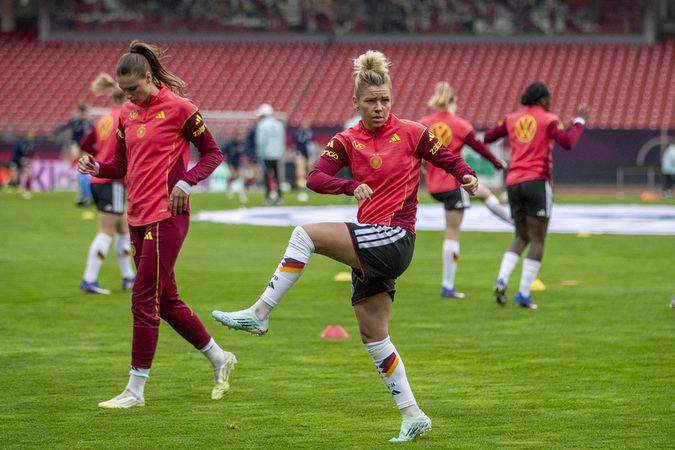 Nuremberg football womens world cup qualifiers matchday 3 Germany vs. Austria