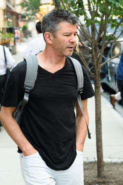 Uber Founder Travis Kalanick is spotted taking a walk in New York City Uber Founder Travis Kalanick is spotted taking a walk in New York City
