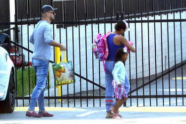 , Los Angeles, CA - 9/1/17- Mel B Out with Hairdresser Gary Madatyan and Daughter Madison
-PICTURED: Melanie Brown (Mel B) with Daughter Madison and Gary Madatyan
-PHOTO by: INSTARimages.com
-INSTAR_Mel_B_Hair_Dresser_1001015532
Editorial Rights Managed Image - Please contact www.INSTARimages.com for licensing fee and rights: North America Inquiries: email sales@instarimages.com or call 212.414.0207 - UK Inquiries: email ben@instarimages.com or call + 7715 698 715 - Australia Inquiries: email sarah@instarimages.com.au or call +02 9660 0500 – for any other Country, please email sales@instarimages.com. Image or video may not be published in any way that is or might be deemed defamatory, libelous, pornographic, or obscene / Please consult our sales department for any clarification or question you may have - http://www.INSTARimages.com reserves the right to pursue unauthorized users of this image or video. If you are in violation of our intellectual property you may be liable for actual damages, loss of income, and profits you derive from the use of this image or video, and where appropriate, the cost of collection and/or statutory damage.