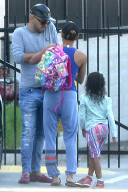 , Los Angeles, CA - 9/1/17- Mel B Out with Hairdresser Gary Madatyan and Daughter Madison
-PICTURED: Melanie Brown (Mel B) with Daughter Madison and Gary Madatyan
-PHOTO by: INSTARimages.com
-INSTAR_Mel_B_Hair_Dresser_1001015531
Editorial Rights Managed Image - Please contact www.INSTARimages.com for licensing fee and rights: North America Inquiries: email sales@instarimages.com or call 212.414.0207 - UK Inquiries: email ben@instarimages.com or call + 7715 698 715 - Australia Inquiries: email sarah@instarimages.com.au or call +02 9660 0500 – for any other Country, please email sales@instarimages.com. Image or video may not be published in any way that is or might be deemed defamatory, libelous, pornographic, or obscene / Please consult our sales department for any clarification or question you may have - http://www.INSTARimages.com reserves the right to pursue unauthorized users of this image or video. If you are in violation of our intellectual property you may be liable for actual damages, loss of income, and profits you derive from the use of this image or video, and where appropriate, the cost of collection and/or statutory damage.
