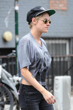 , New York, NY - 8/31/17-Kristen Stewart and Stella Maxwell Hold Hands While Taking a Walk in Manhattan
-PICTURED: Kristen Stewart
-PHOTO by: Kristin Callahan/ACE Pictures/INSTARimages.com
-INSTAR_Kristen_Stewart_Stella_Maxwell_NYC_1001015299
Editorial Rights Managed Image - Please contact www.INSTARimages.com for licensing fee and rights: North America Inquiries: email sales@instarimages.com or call 212.414.0207 - UK Inquiries: email ben@instarimages.com or call + 7715 698 715 - Australia Inquiries: email sarah@instarimages.com.au or call +02 9660 0500 – for any other Country, please email sales@instarimages.com. Image or video may not be published in any way that is or might be deemed defamatory, libelous, pornographic, or obscene / Please consult our sales department for any clarification or question you may have - http://www.INSTARimages.com reserves the right to pursue unauthorized users of this image or video. If you are in violation of our intellectual property you may be liable for actual damages, loss of income, and profits you derive from the use of this image or video, and where appropriate, the cost of collection and/or statutory damage.