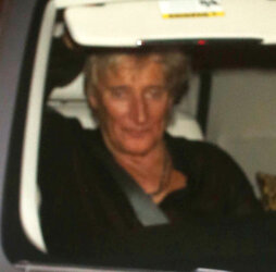 Pop legend Sir Rod Stewart was spotted in West Hollywood, waiting in the car after dinner, as son Sean loitered on the sidewalk, charming a group of girls, on Friday, September1, 2017 X17online.com