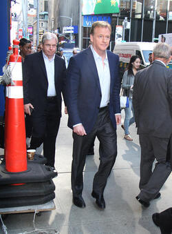 , New York, NY - 8/31/2017 - NFL Commissioner Roger Goodell at Good Morning America Disney's Day of Giving to talk to donor's calls for people affected by Hurricane Harvey
-PICTURED: NFL Commissioner Roger Goodell
-PHOTO by: ROGER WONG/INSTARimages.com
-Instar_GMA_Guests_Harvey_114159007
Editorial Rights Managed Image - Please contact www.INSTARimages.com for licensing fee and rights: North America Inquiries: email sales@instarimages.com or call 212.414.0207 - UK Inquiries: email ben@instarimages.com or call + 7715 698 715 - Australia Inquiries: email sarah@instarimages.com.au or call +02 9660 0500 – for any other Country, please email sales@instarimages.com. Image or video may not be published in any way that is or might be deemed defamatory, libelous, pornographic, or obscene / Please consult our sales department for any clarification or question you may have - http://www.INSTARimages.com reserves the right to pursue unauthorized users of this image or video. If you are in violation of our intellectual property you may be liable for actual damages, loss of income, and profits you derive from the use of this image or video, and where appropriate, the cost of collection and/or statutory damage.