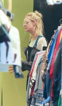 -New York, NY - 9/03/2017-
Elle Fanning and her mother Heather Joy Arrington shopping in Soho and then going to dinner
-PICTURED: Elle Fanning
-PHOTO by: Adam Nemser/startraksphoto.com
-NEM_65806
Editorial - Rights Managed Image - Please contact www.startraksphoto.com for licensing fee
Startraks Photo New York, NY For licensing please call 212-414-9464 or email sales@startraksphoto.com
Image may not be published in any way that is or might be deemed defamatory, libelous, pornographic, or obscene. Please consult our sales department for any clarification or question you may have.
Startraks Photo reserves the right to pursue unauthorized users of this image. If you violate our intellectual property you may be liable for actual damages, loss of income, and profits you derive from the use of this image, and where appropriate, the cost of collection and/or statutory damages.