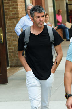 Uber Founder Travis Kalanick is spotted taking a walk in New York City Uber Founder Travis Kalanick is spotted taking a walk in New York City
